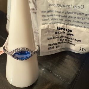 Fancy in love bomb party ring sz 10